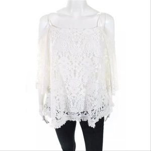 Bailey 44 Lace Off The Shoulder Blouse Size XS